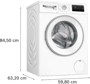 Bosch Serija 4 Skalbyklė, pakraunama iš priekio 9 kg maks. 1400 aps./min.