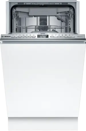 Bosch SPV4HMX12E pilnai įmontuojama 45 cm indaplovė