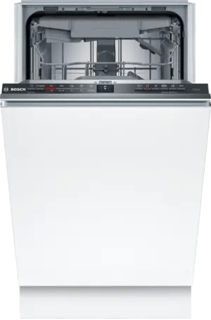 Bosch SPV2HMX02E pilnai įmontuojama 45 cm indaplovė