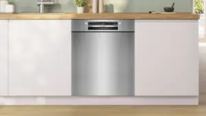 Bosch Serija 4 Indaplovė, montuojama iš apačios 60 cm Šlifuotas plienas