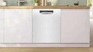 Bosch Serija 4 Indaplovė, montuojama iš apačios 60 cm Balta