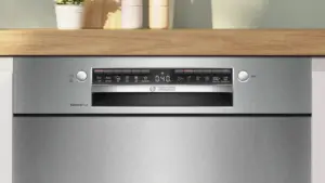 Bosch Serija 4 Indaplovė, montuojama iš apačios 60 cm Šlifuotas plienas