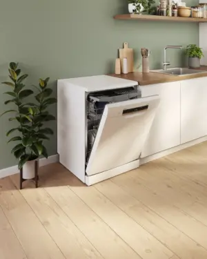 Bosch SMS4EMW06E laisvai pastatoma 60 cm balta indaplovė