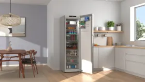 Bosch GSN36VLCG laisvai pastatomas vertikalus šaldiklis