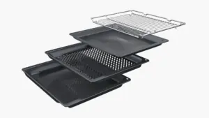 Bosch Serija 8 Įmontuojamoji orkaitė su papildomų garų funkcija 60 x 60 cm Juodas
