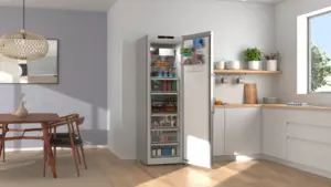 Bosch GSN36AICM laisvai pastatomas vertikalus šaldiklis