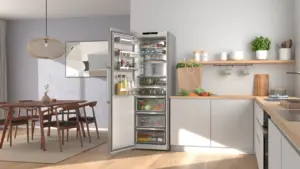 Bosch KSN36AICM laisvai pastatomas šaldytuvas