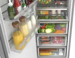 Bosch KSN36AICM laisvai pastatomas šaldytuvas