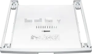 Bosch WTZ11400 sujungimo rėmas su ištraukiama lentyna