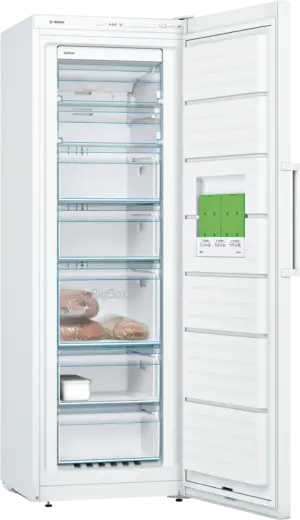 Bosch GSN33FWEV laisvai pastatomas vertikalus šaldiklis
