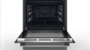 Bosch Serija 6 Laisvai statoma indukcinė viryklė Nerūdijančio plieno