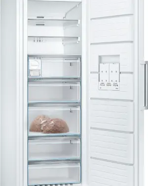 Bosch GSN58AWDP laisvai pastatomas vertikalus šaldiklis