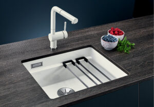 Plautuvė BLANCO ETAGON 500-U Ceramic White glossy InFino O.AF
