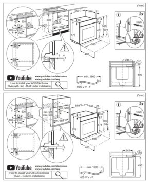 Orkaitė ELECTROLUX KOBBS38Z
