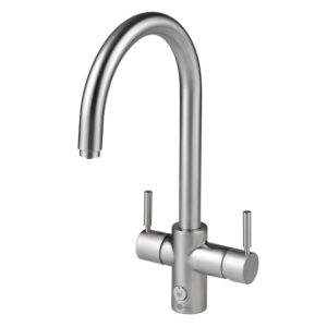 Maišytuvas ISE J-shape 4N1 Tap Brushed Steel 4N1JBR Maišytuvas ISE J-shape 4N1 Tap Brushed Steel 4N1JBR