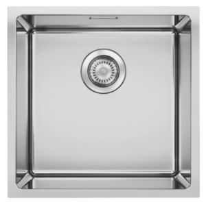 Plautuvė BLANCO QUATO 400-U BRUSHED O.AF
