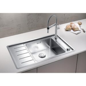 Plautuvė BLANCO ANDANO XL 6 S-IF Compact SATIN RE M.ZUB InFino M.AF