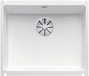 Plautuvė BLANCO SUBLINE 500-U Ceramic PP White glossy InFino O.AF