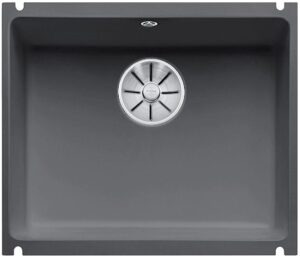 Plautuvė BLANCO SUBLINE 500-U Ceramic PP Basalt InFino O.AF