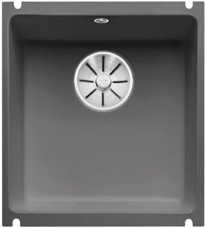 Plautuvė BLANCO SUBLINE 375-U Ceramic PP Basalt InFino O.AF