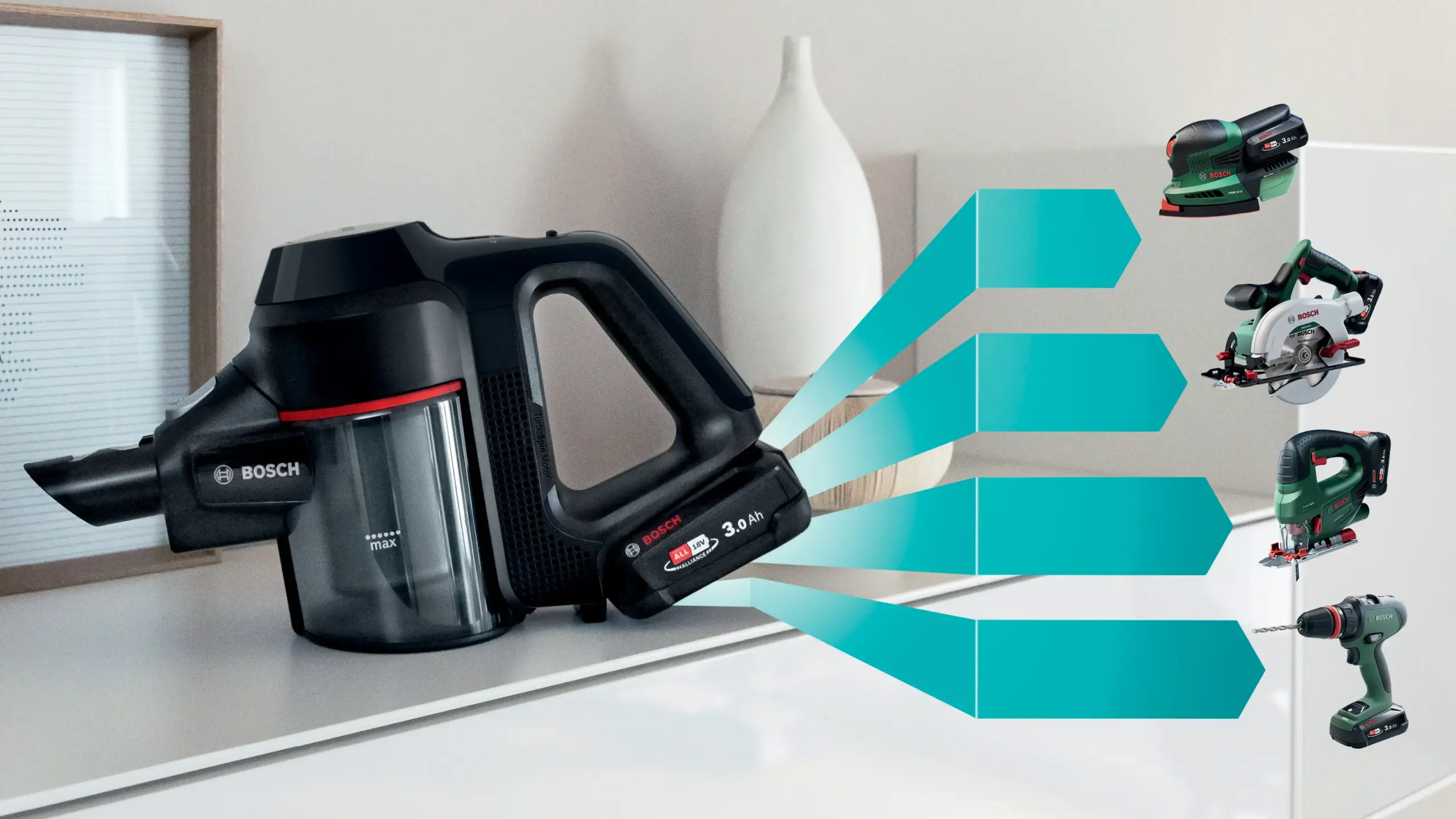 Belaidis dulkių siurblys BOSCH BCS711EXT Belaidis dulkių siurblys BOSCH BCS711EXT
