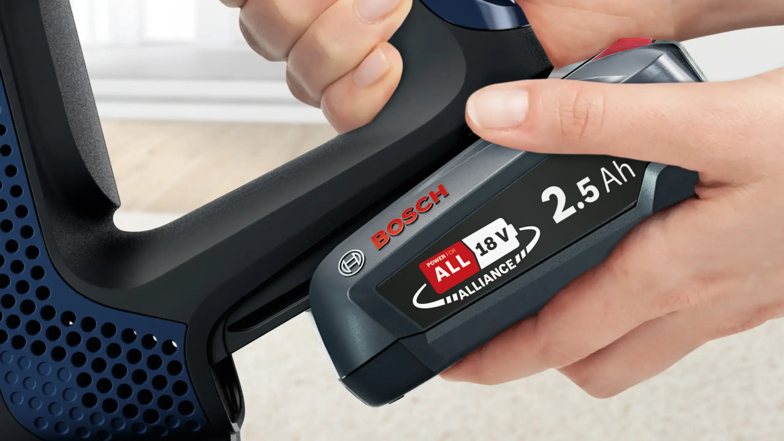 Belaidis dulkių siurblys BOSCH BCS611P4A