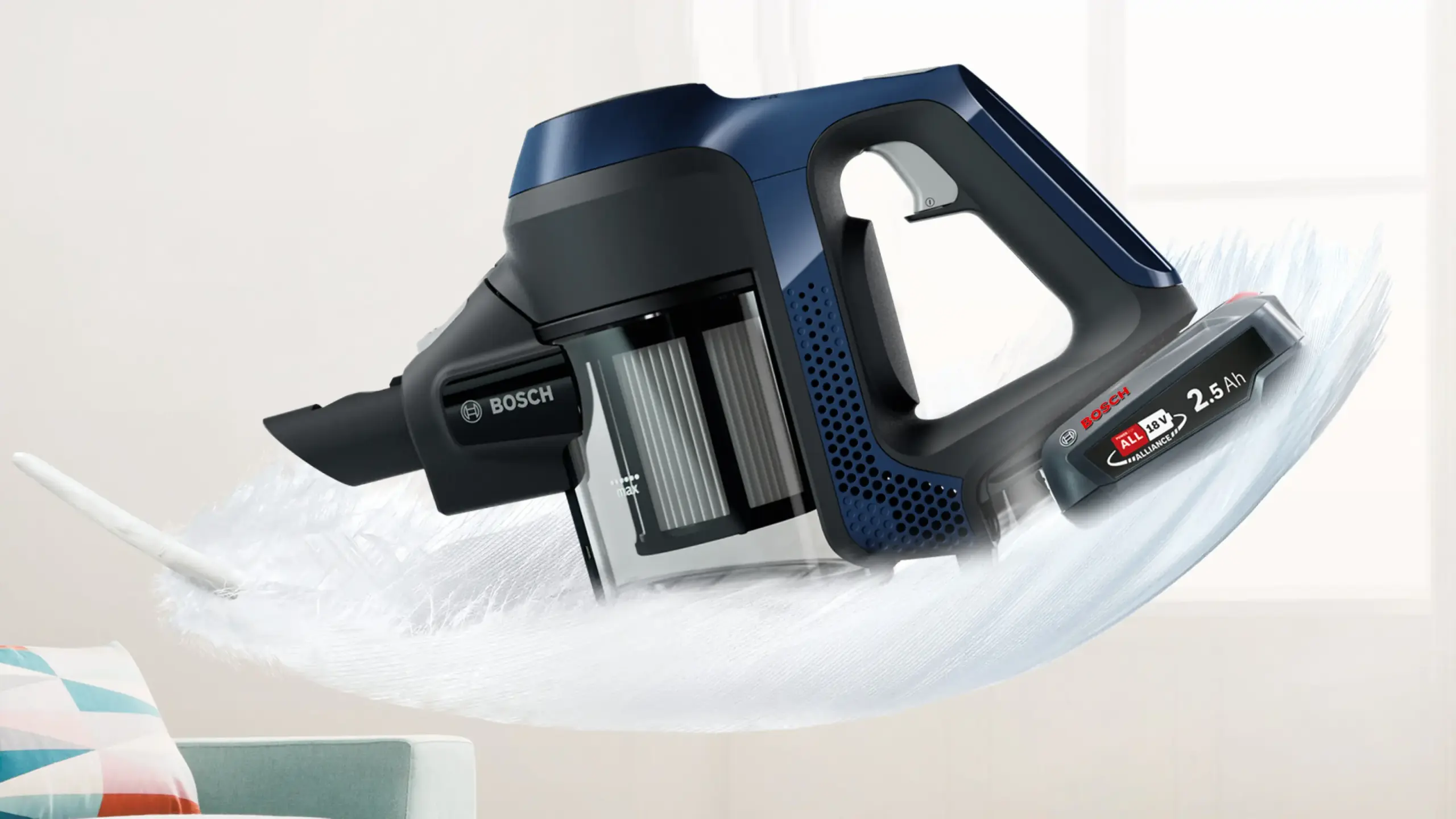Belaidis dulkių siurblys BOSCH BCS611P4A