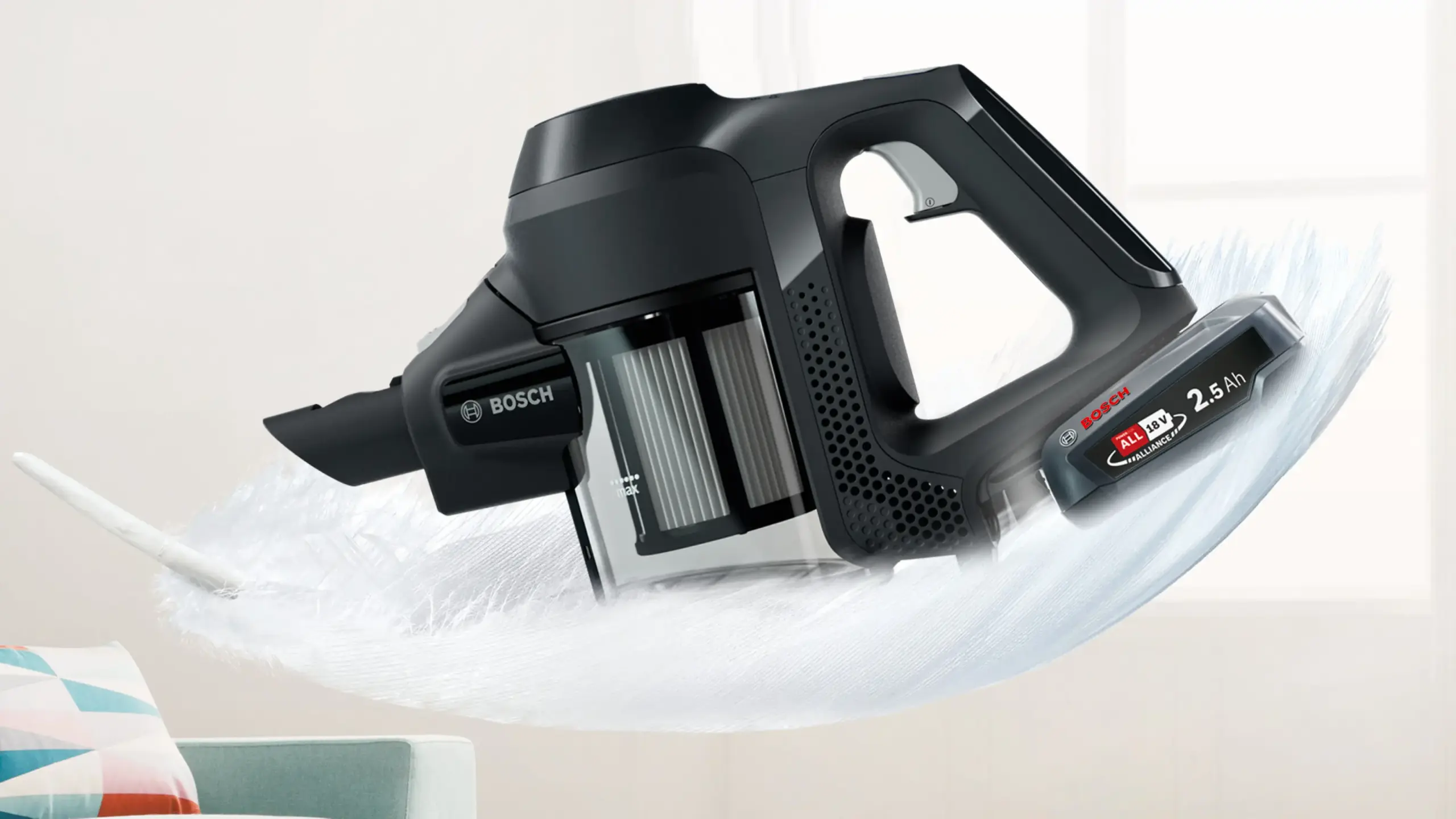 Belaidis dulkių siurblys BOSCH BBS611BSC