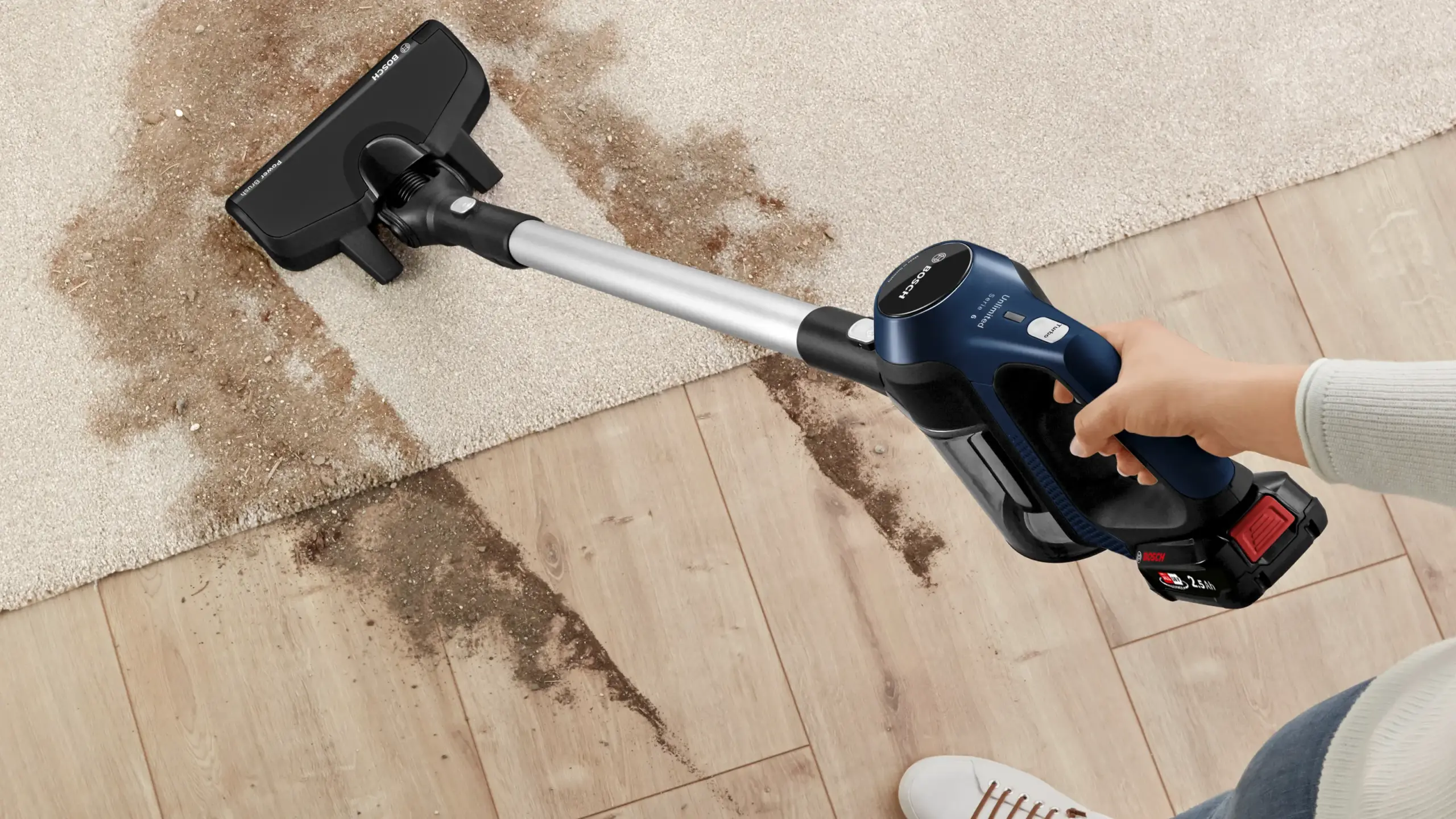 Belaidis dulkių siurblys BOSCH BBS611PCK Belaidis dulkių siurblys BOSCH BBS611PCK