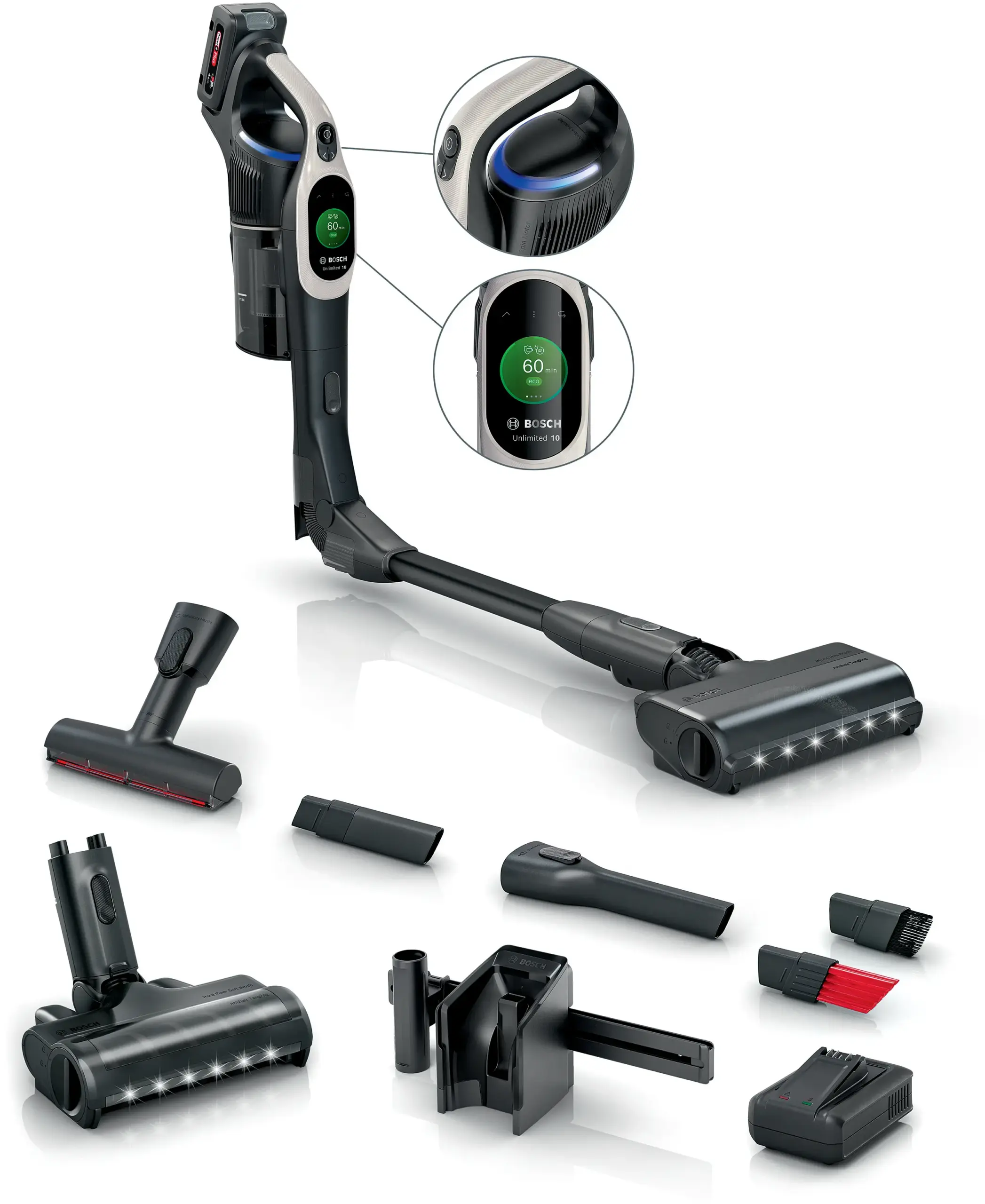 Belaidis dulkių siurblys BOSCH BBS1041GQC Belaidis dulkių siurblys BOSCH BBS1041GQC