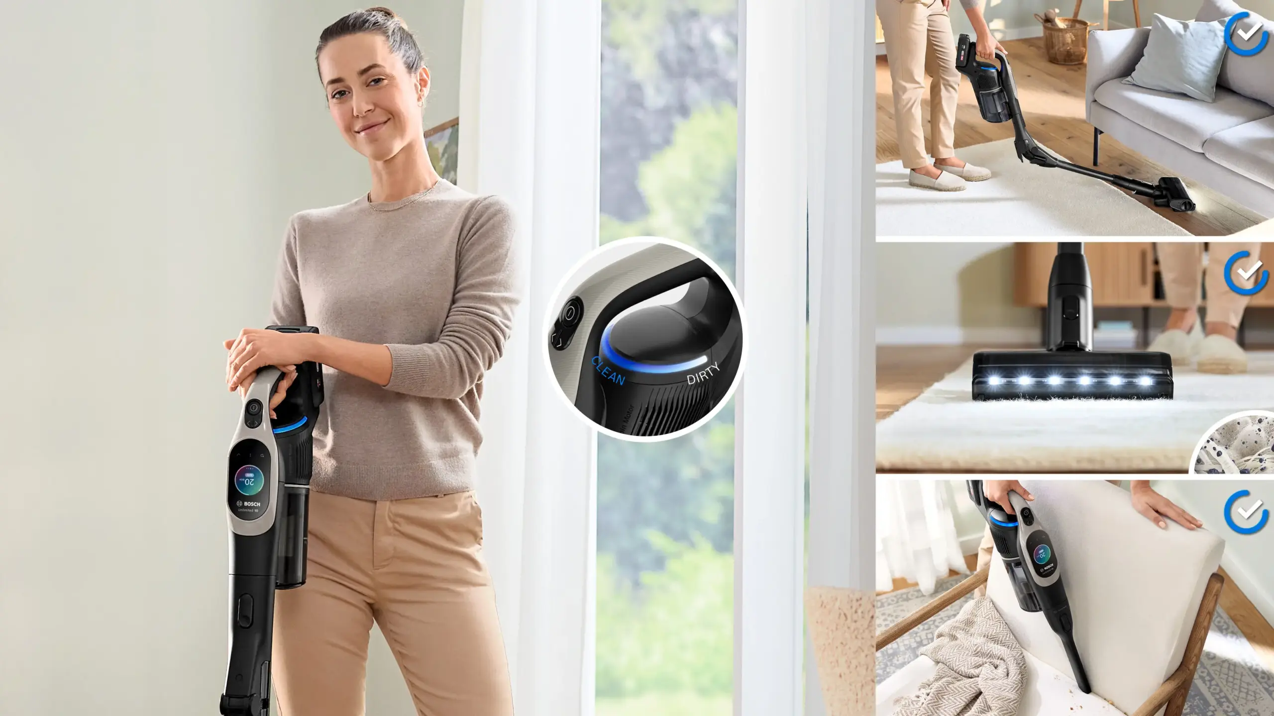 Belaidis dulkių siurblys BOSCH BBS1041GQC Belaidis dulkių siurblys BOSCH BBS1041GQC