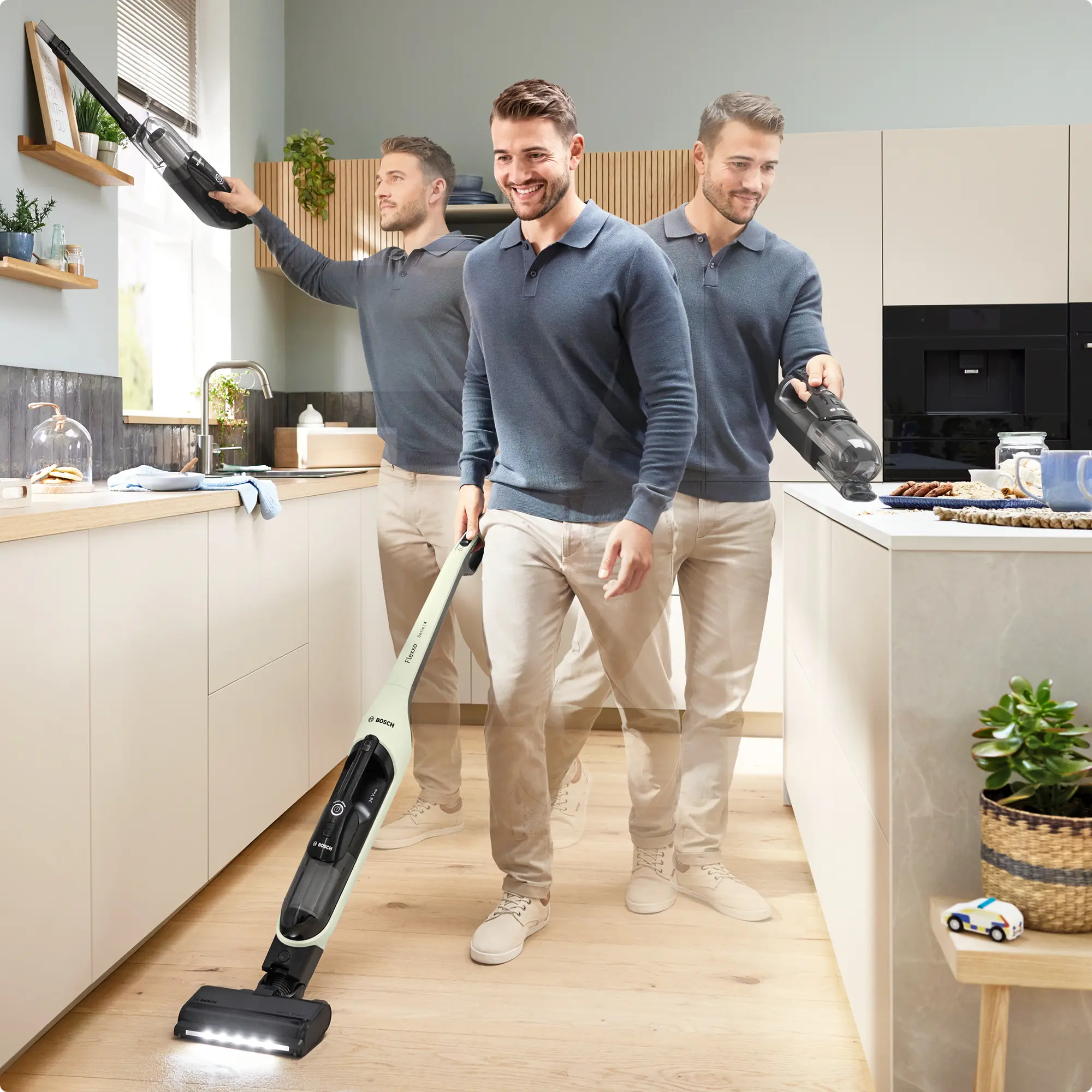 Belaidis dulkių siurblys BOSCH BCH4FM28