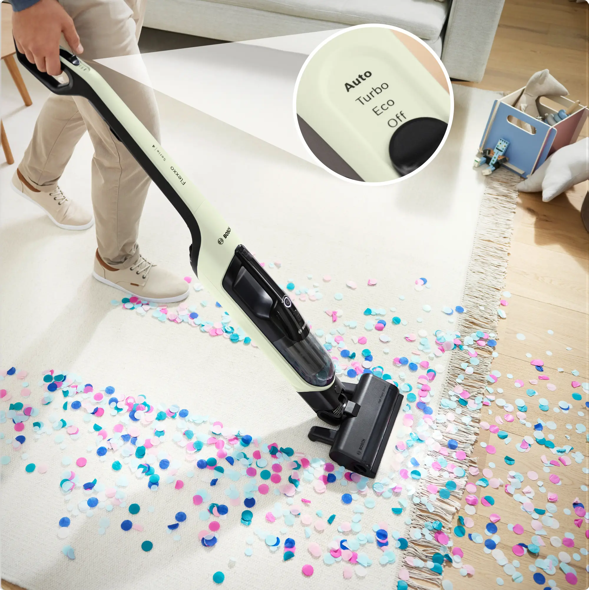Belaidis dulkių siurblys BOSCH BCH4FM28