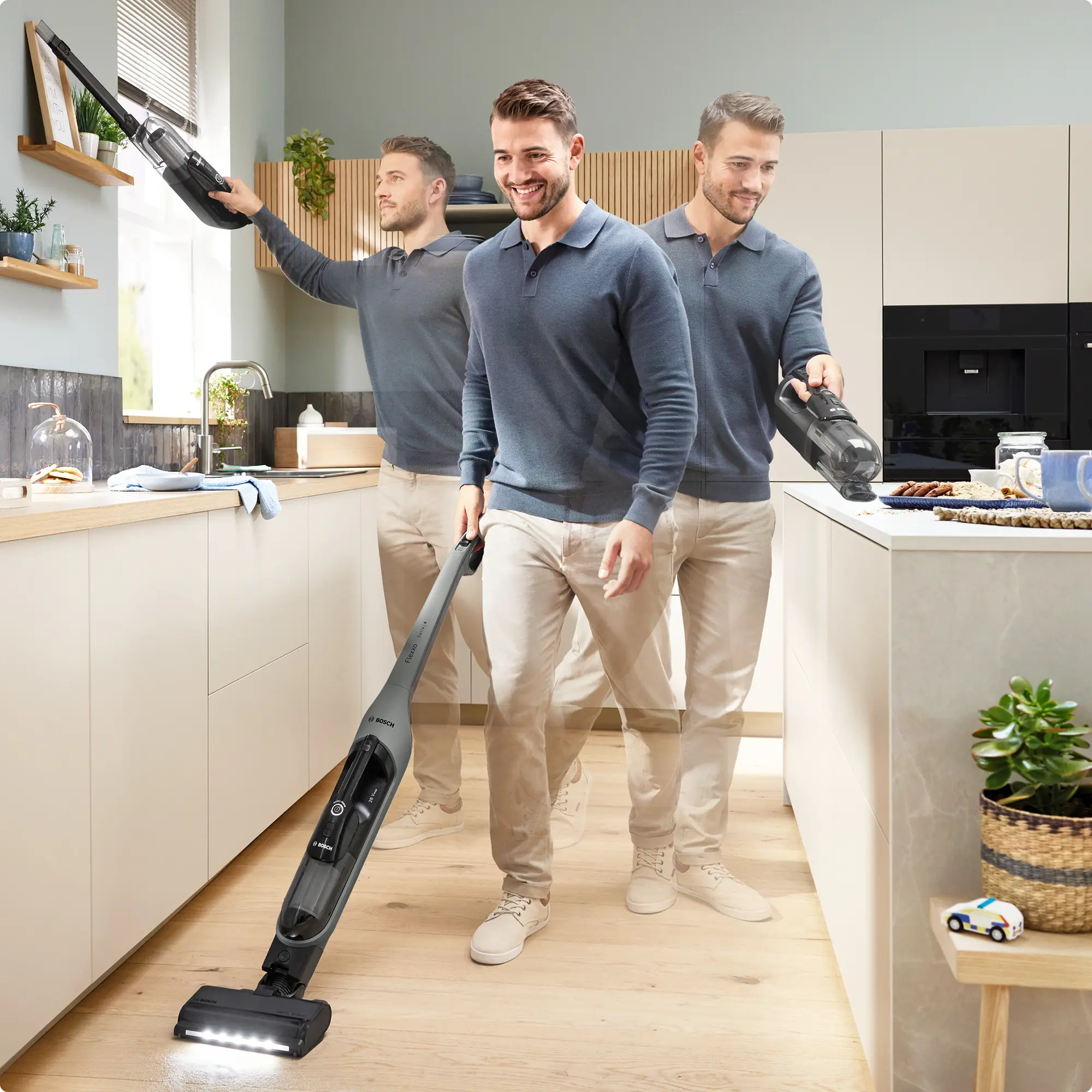 Belaidis dulkių siurblys BOSCH BHH4GN28