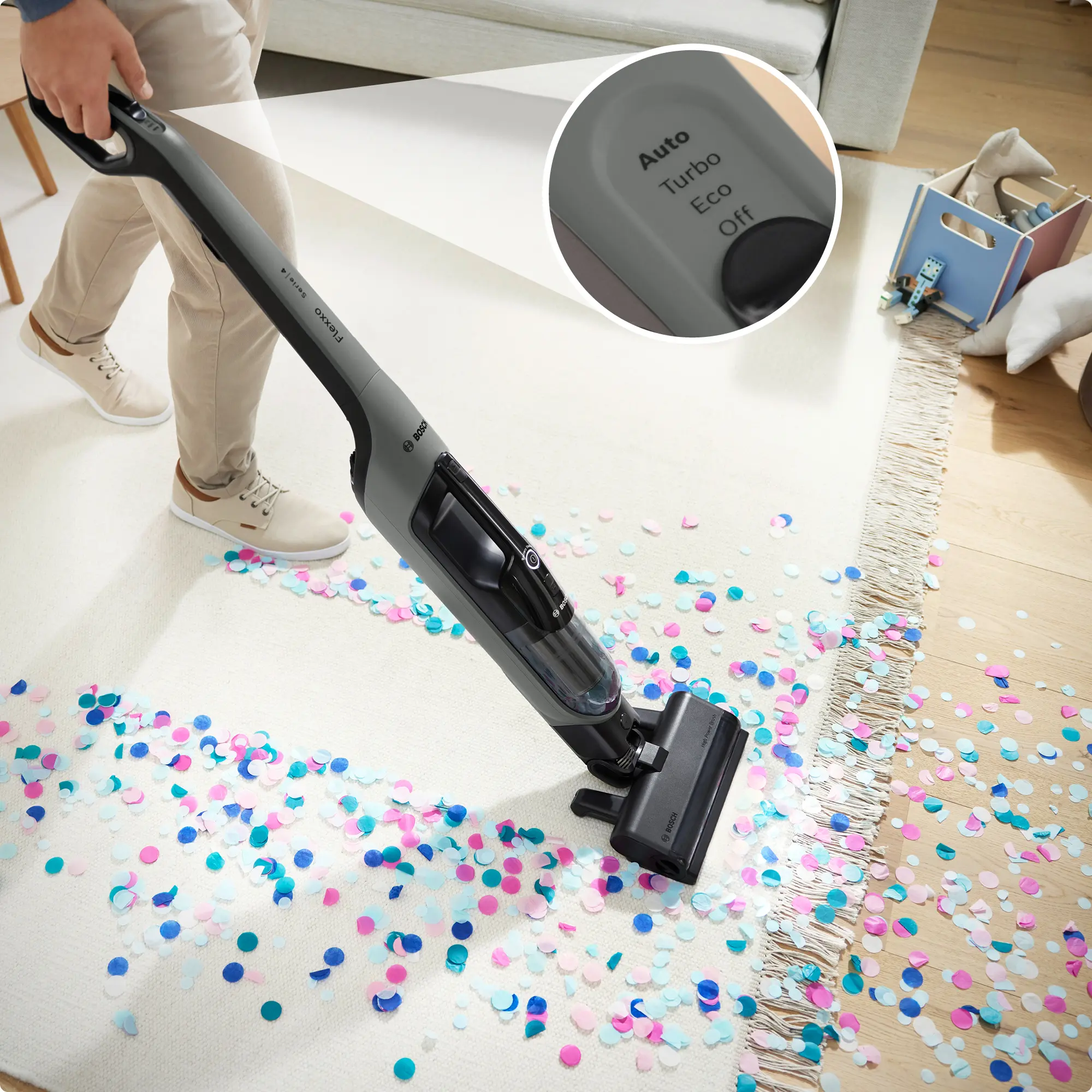 Belaidis dulkių siurblys BOSCH BHH4GN28
