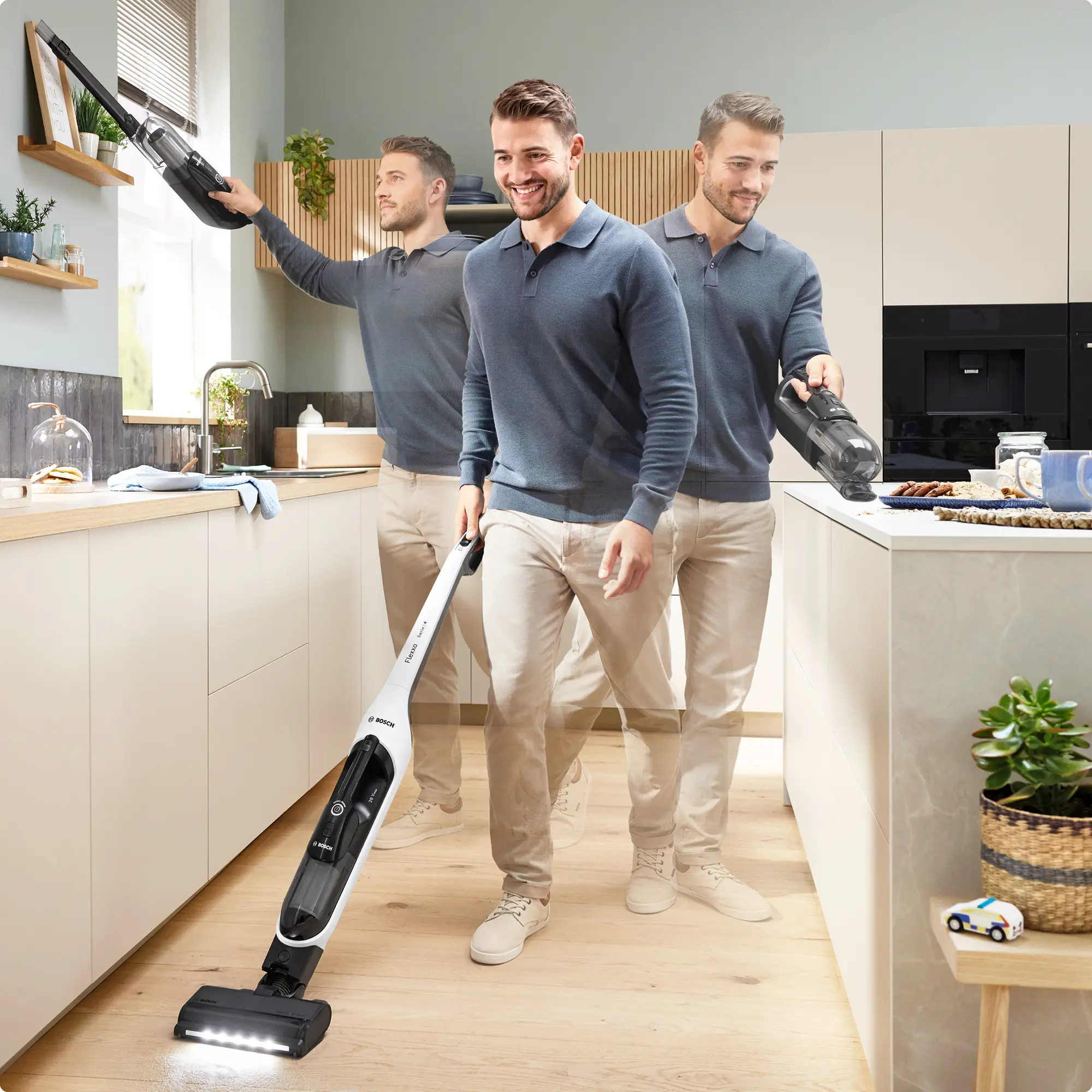 Belaidis dulkių siurblys BOSCH BHH4WM28 Belaidis dulkių siurblys BOSCH BHH4WM28