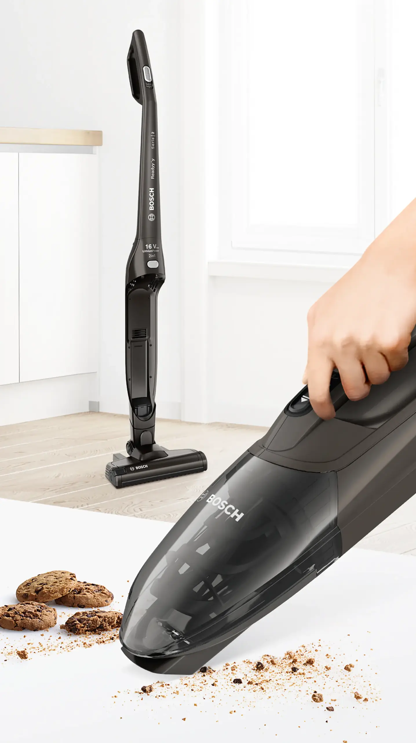Belaidis dulkių siurblys BOSCH BCHF2MX16