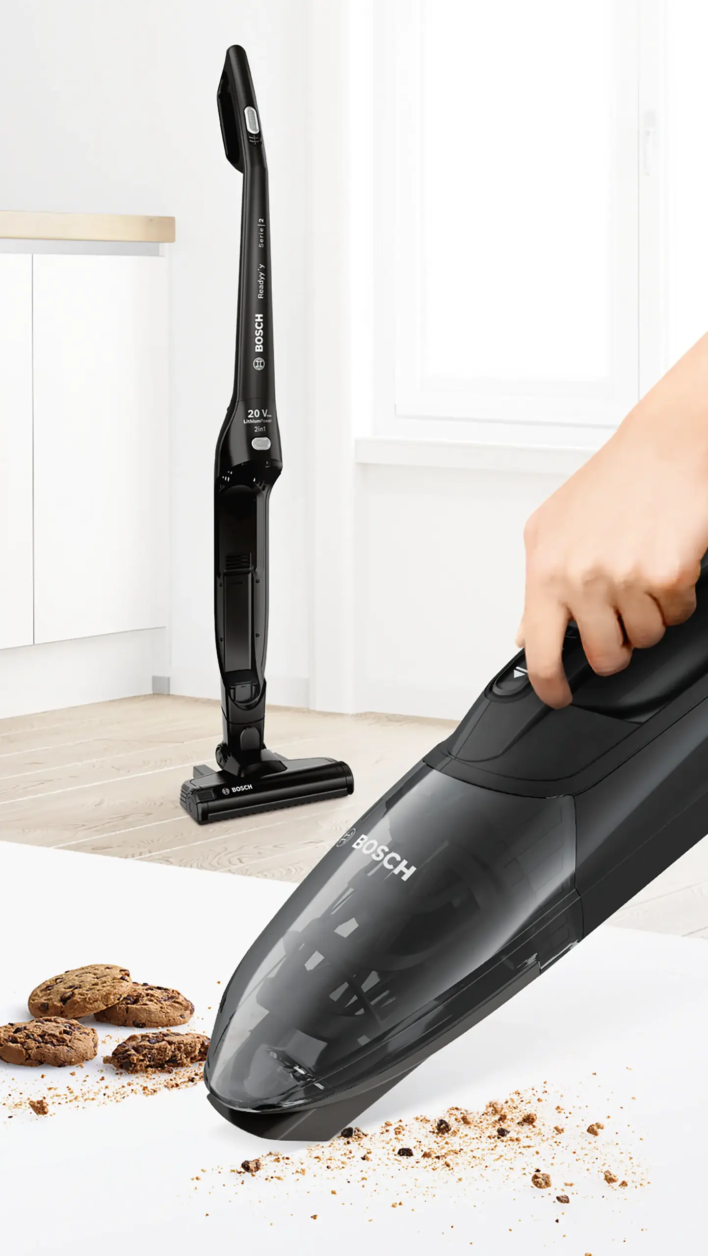 Belaidis dulkių siurblys BOSCH BCHF220B